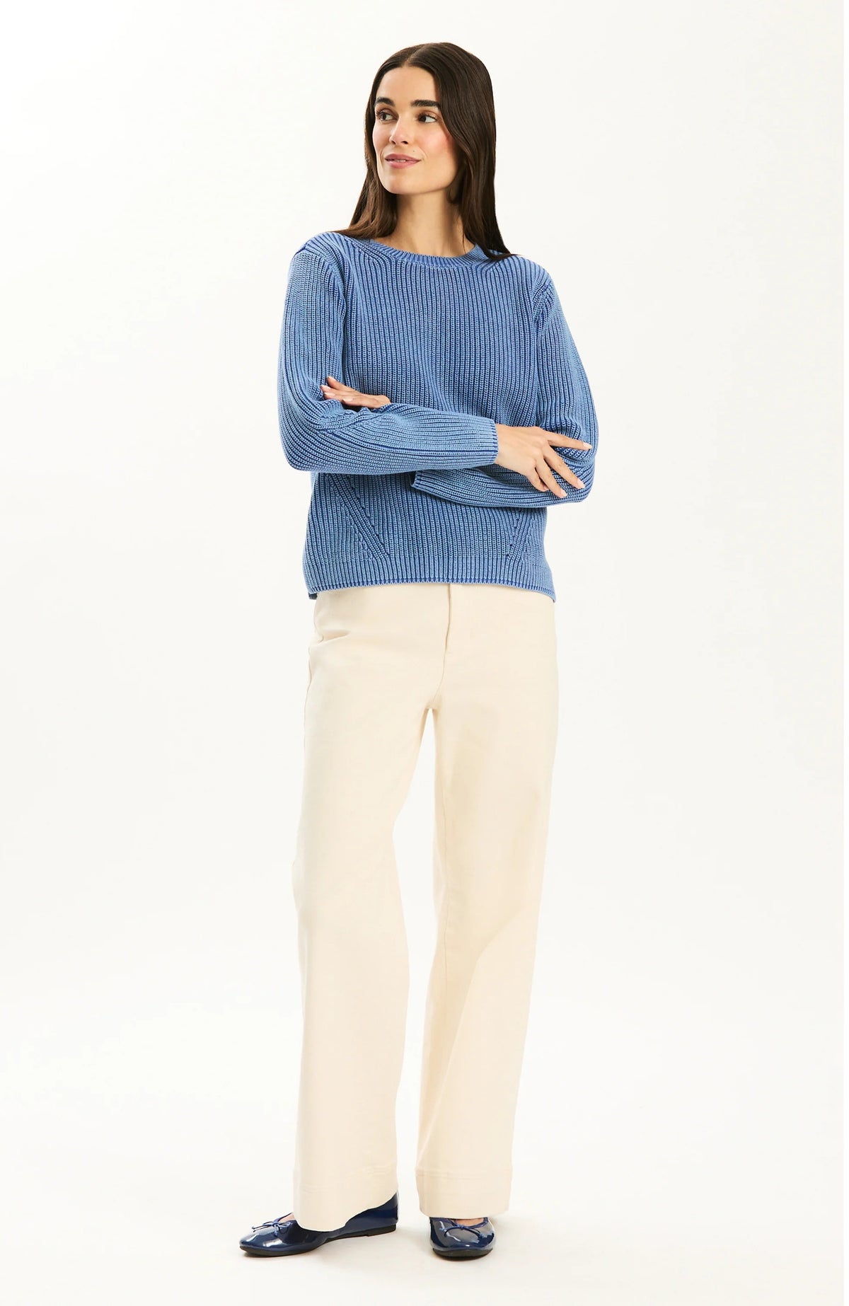 Mineral Wash Crew Sweater
