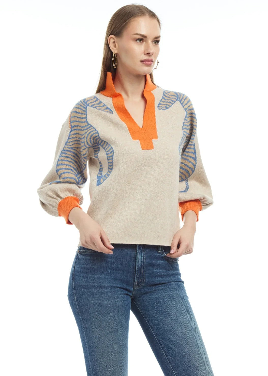 Zebra Knit Sweaters