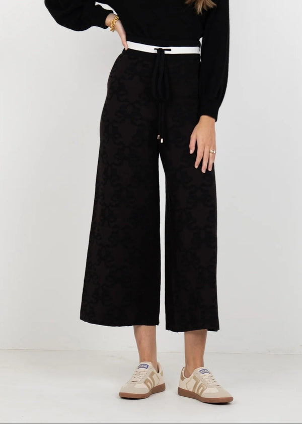Teddy Crop Trouser - Bow