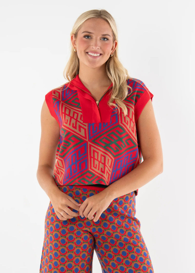 Poppy Pullover Vest