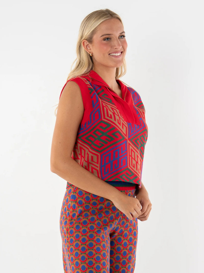 Poppy Pullover Vest