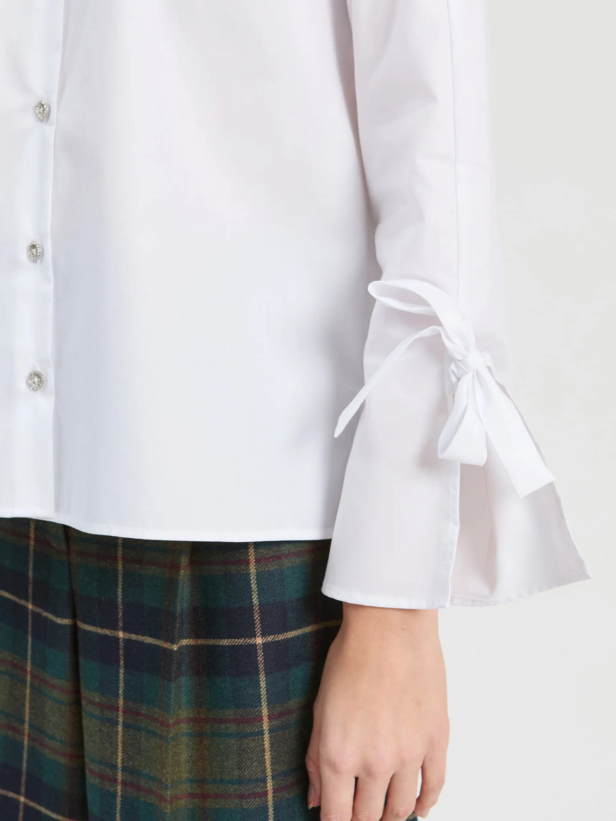 Lazos White Blouse