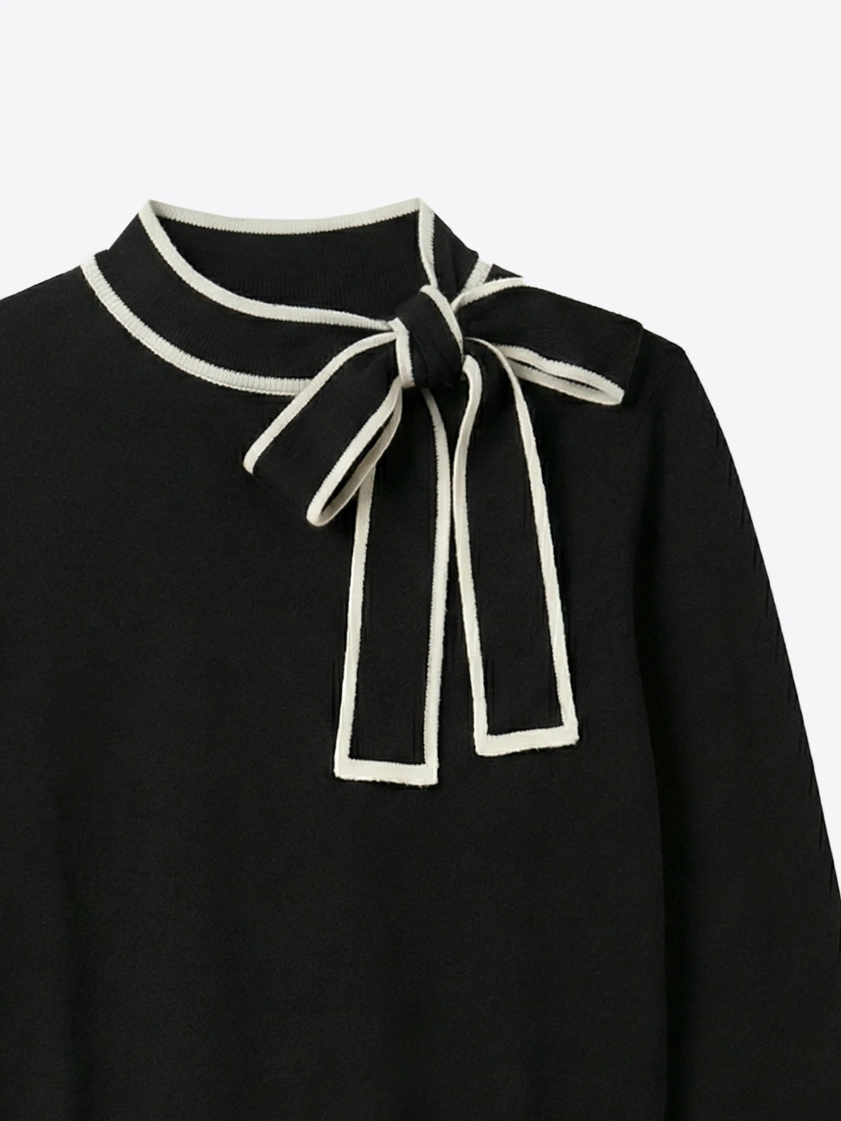 Lazo Black/Ecru Sweater