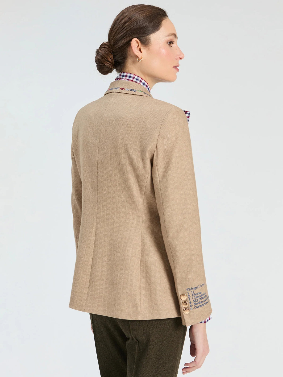 Harlow Embroidered Blazer