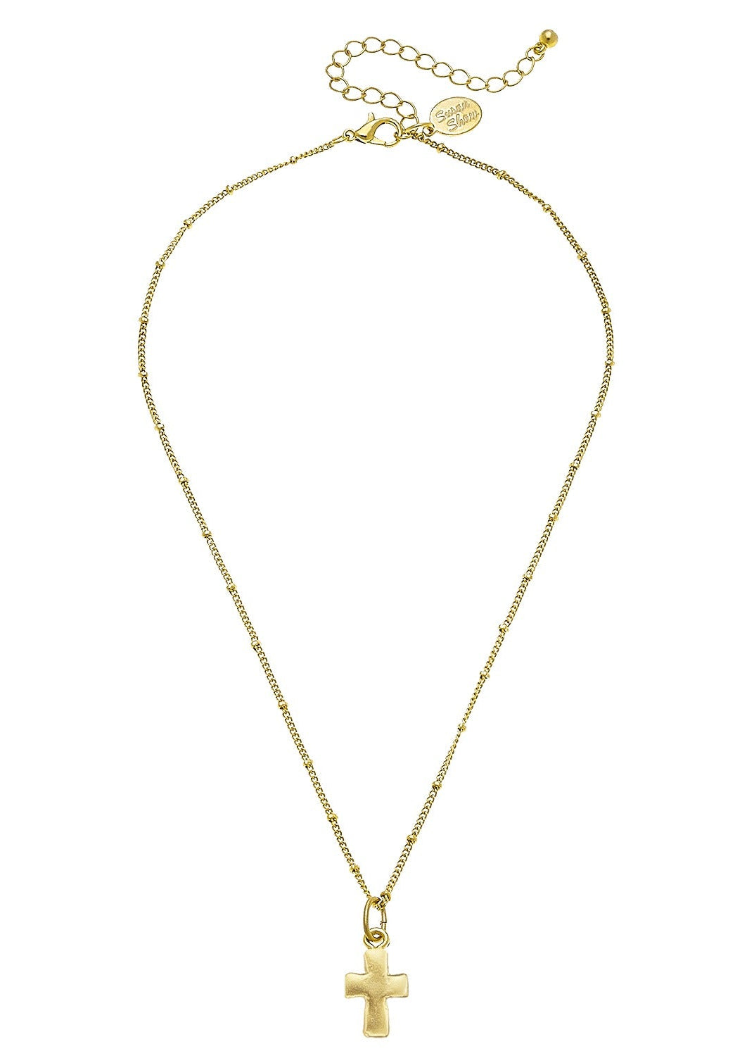 Small Cross Dainty Necklace