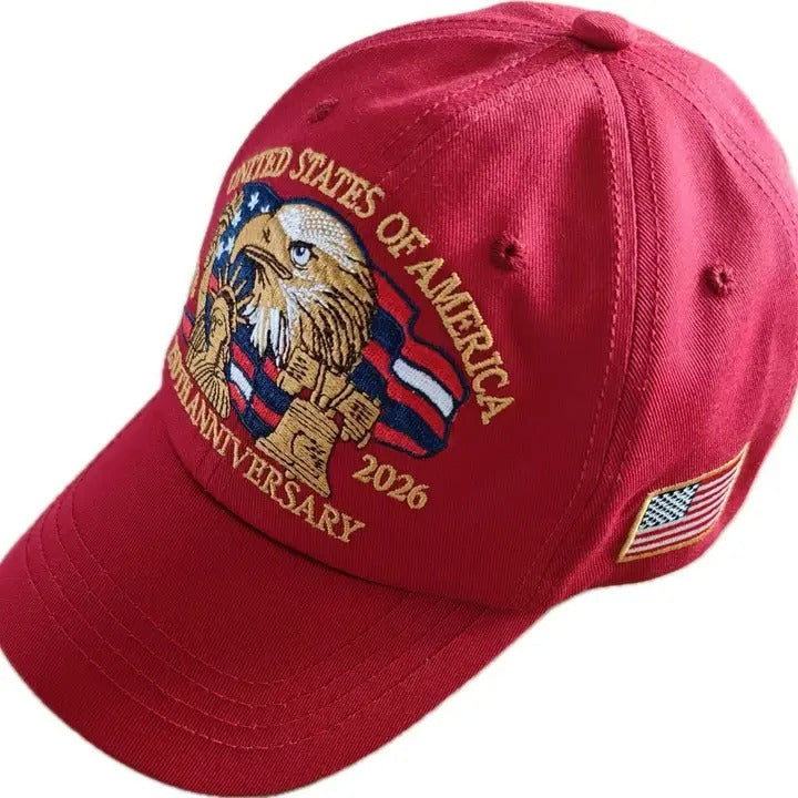 250th Anniversary Red Hat