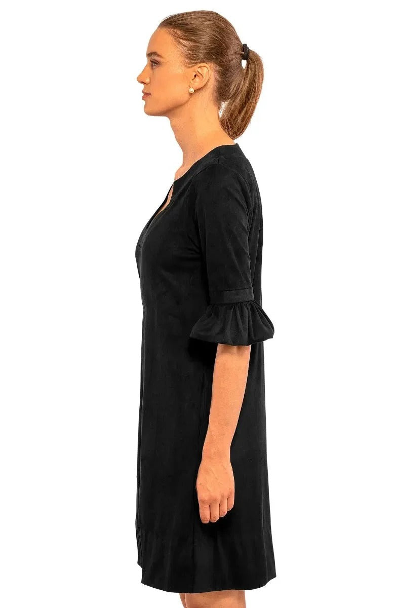Shake Your Tushy Dress - Solid Suede