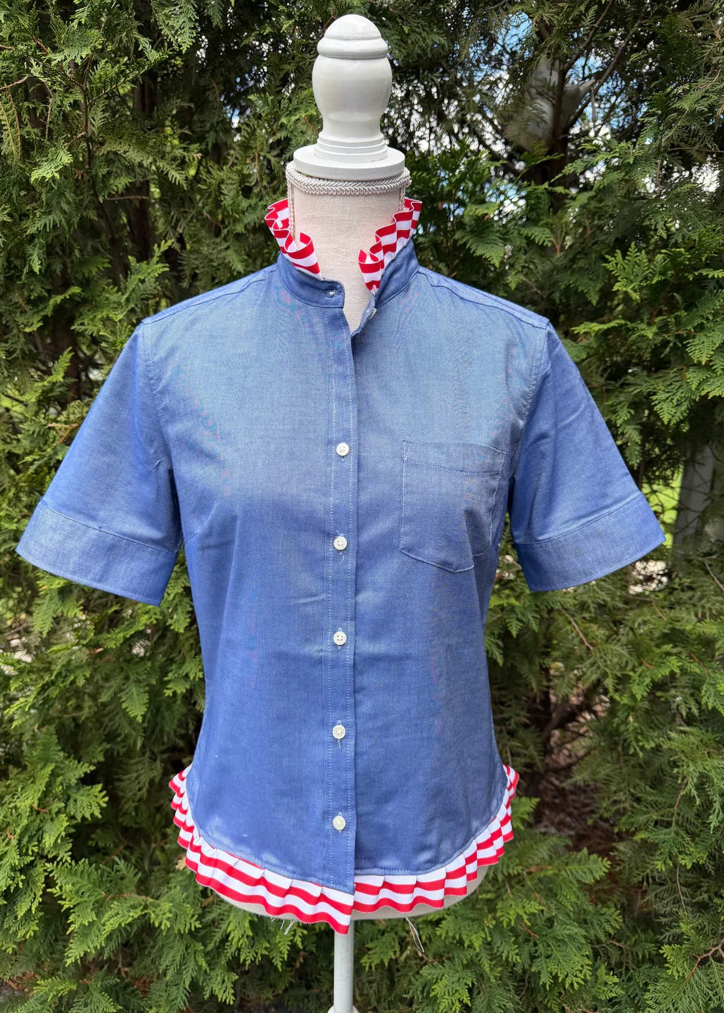 Ellie Short Sleeve Denim