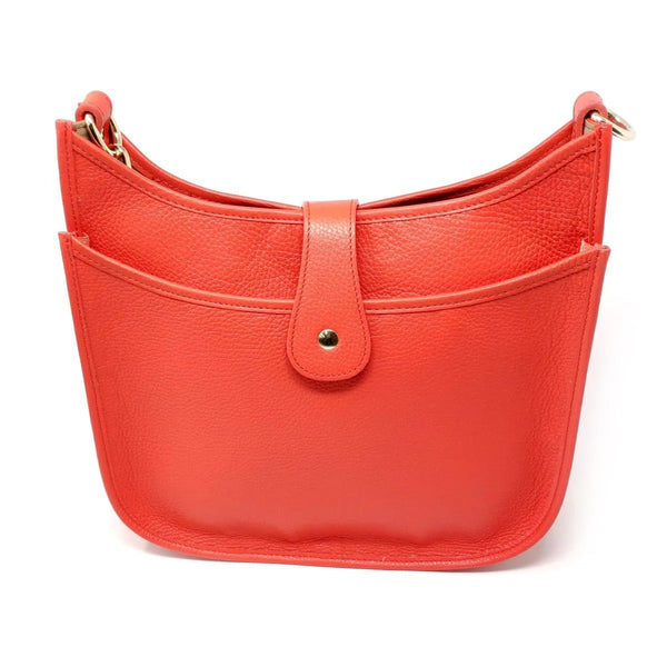 Big Italian Leather Messenger Bag - 4 Colors