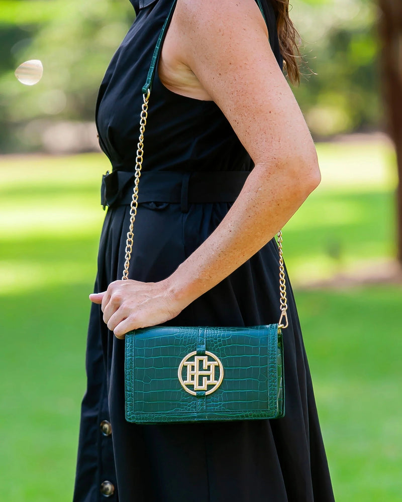 Cecilia Circle Logo Handbag