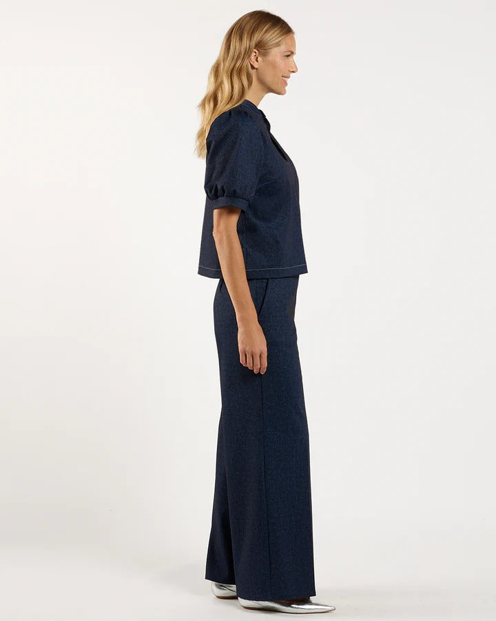 Coco Denim Top