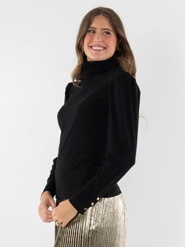 Tessa Turtleneck - Black