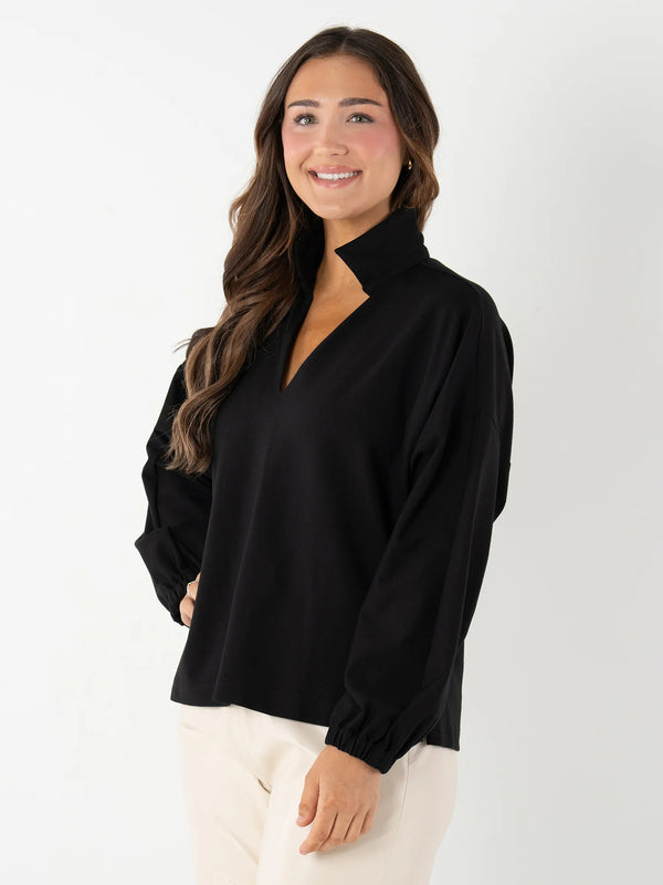 Long-Sleeve Poppy Top