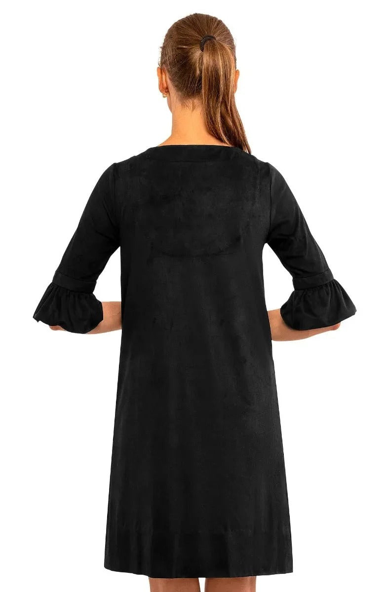Shake Your Tushy Dress - Solid Suede
