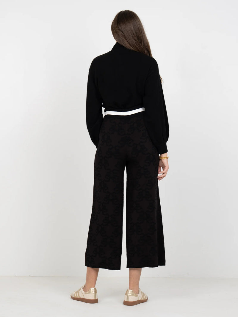 Teddy Crop Trouser - Bow