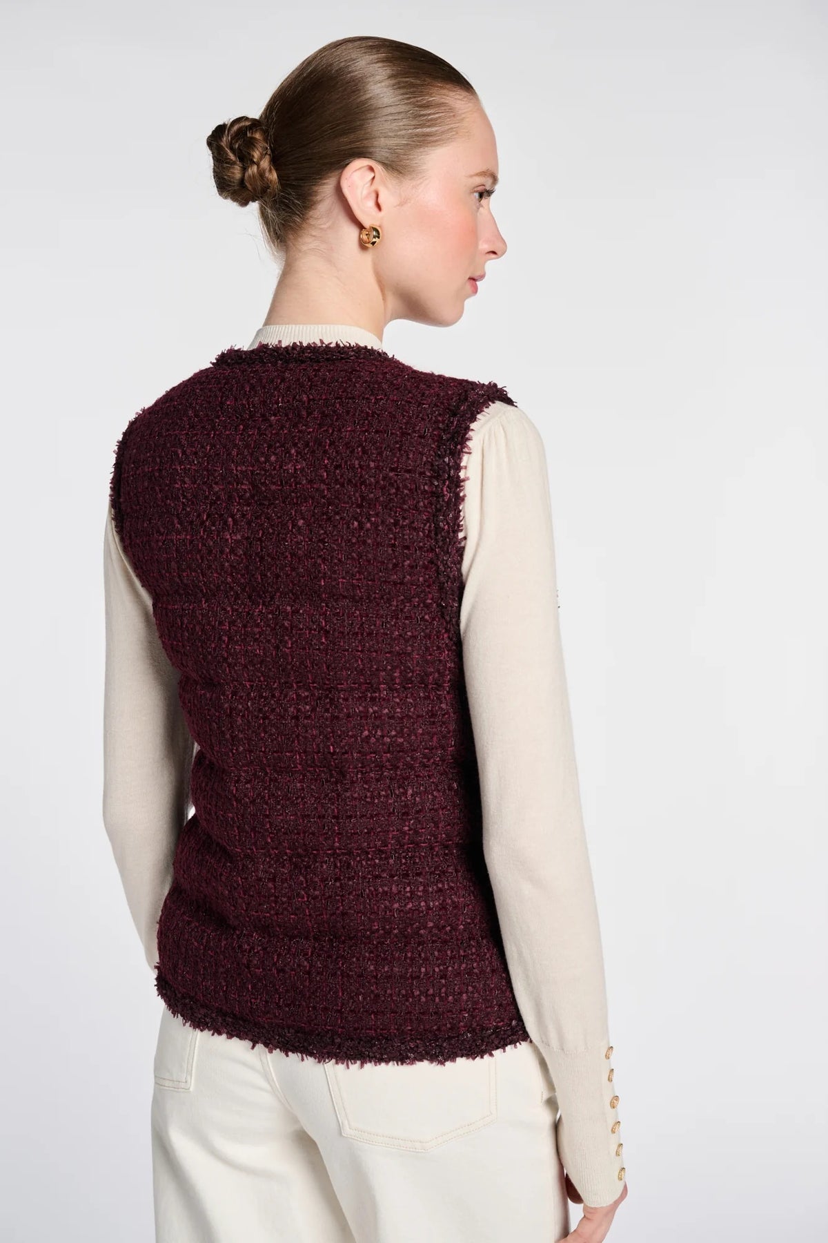 Mango Sleeveless Qulited Coat