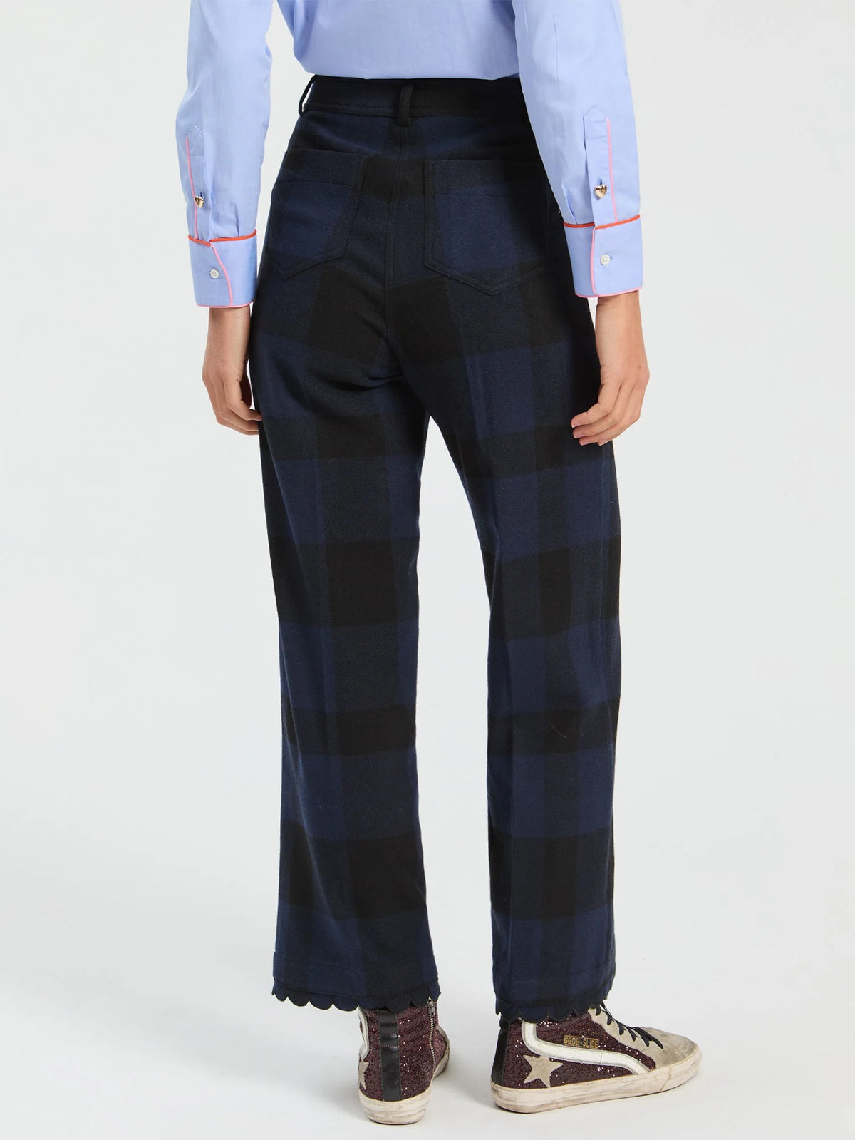 Donn Emb Pant