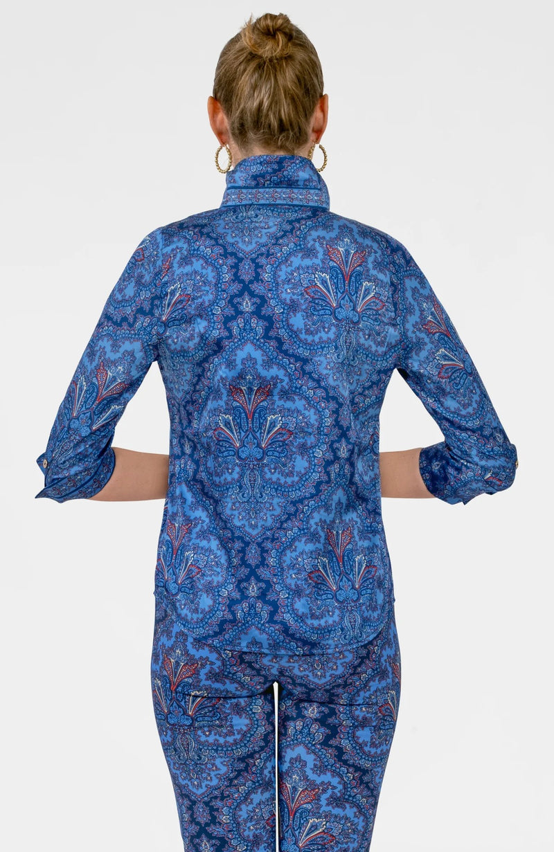 Boyfriend Shirt - Passion Paisley