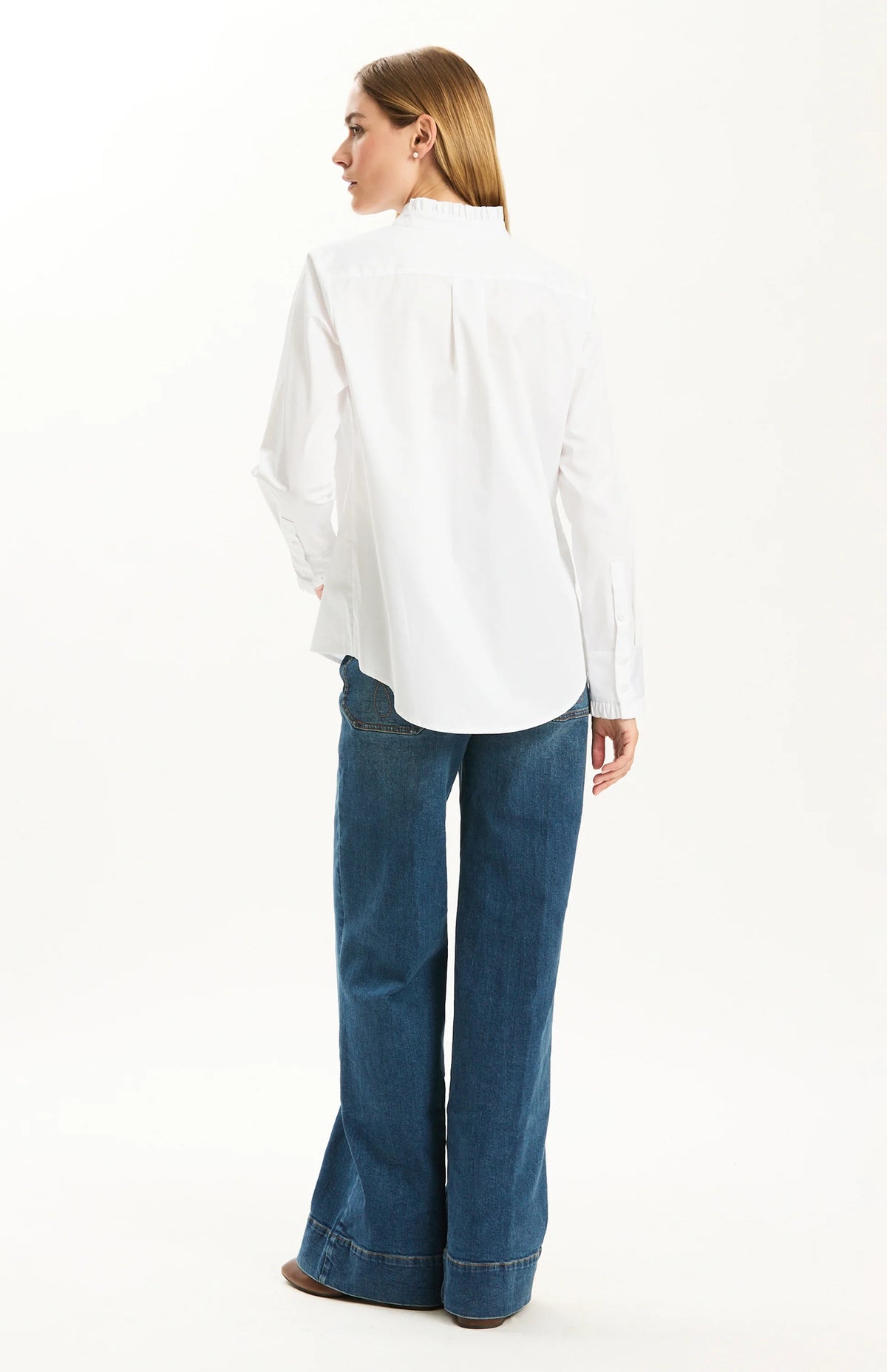 Gwen Ruffle Shirt