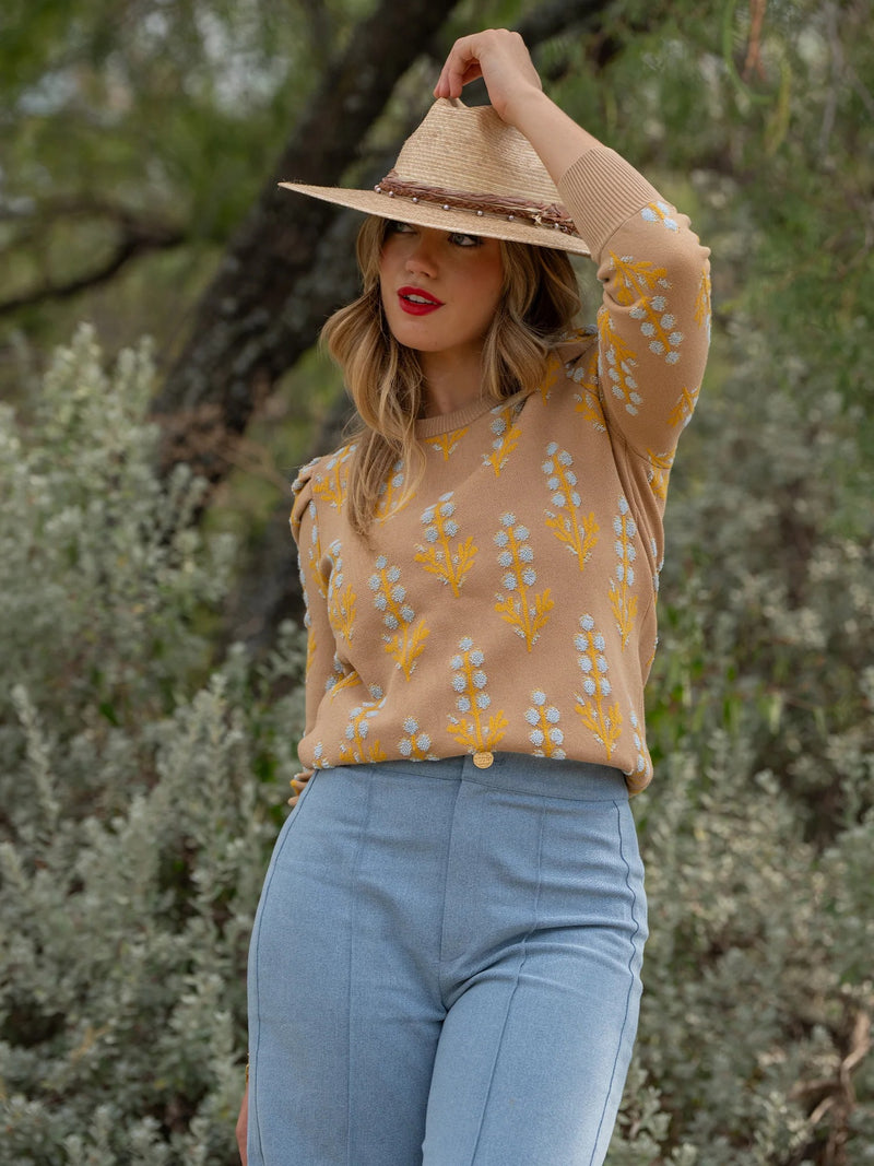 Julia Sweater - Bluebonnet