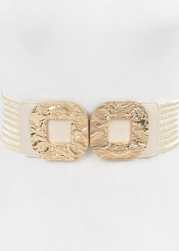 Double Buckle Elastic Belt