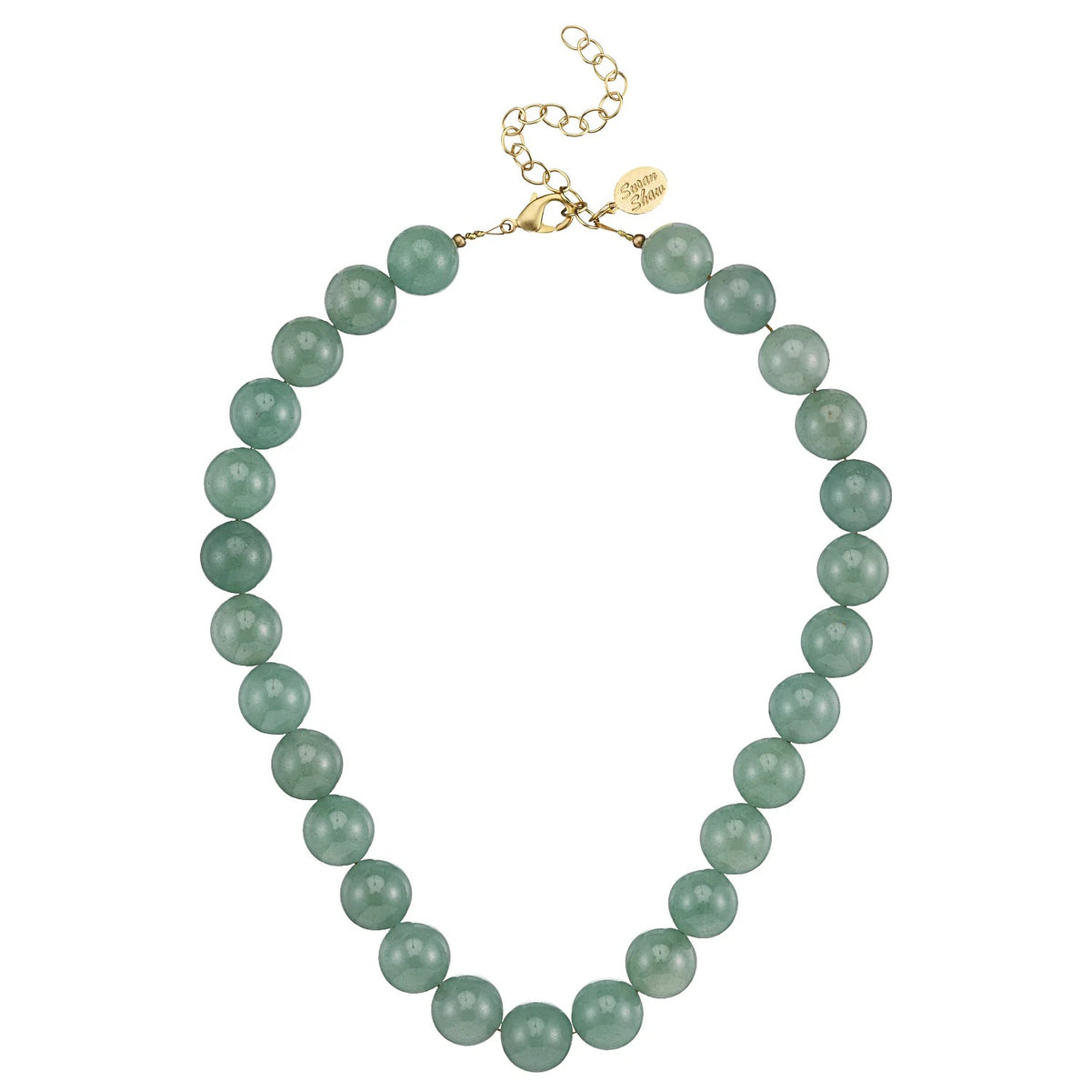 14mm beaded necklace
