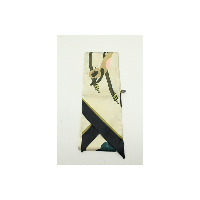 Cat Print Twilly