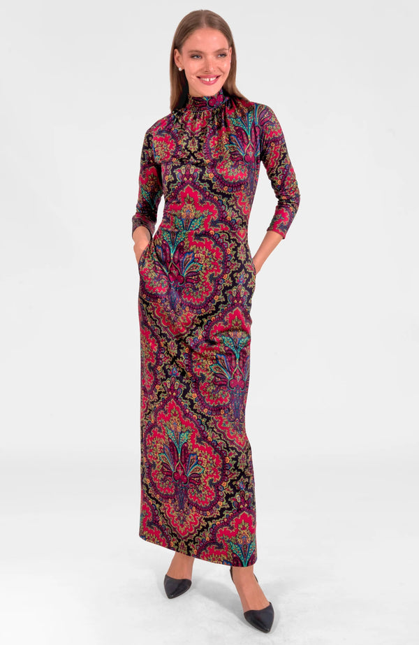 Scorching Hot Dress - Passion Paisley