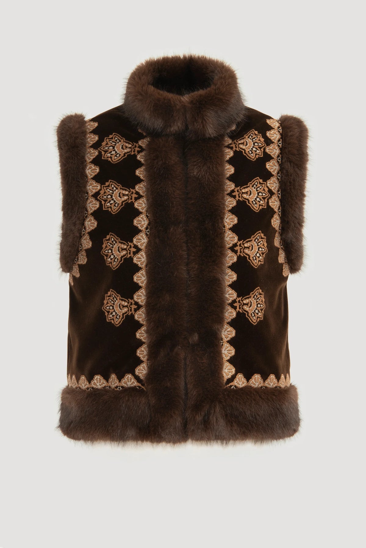 Mikaella Sleeveless Jacket