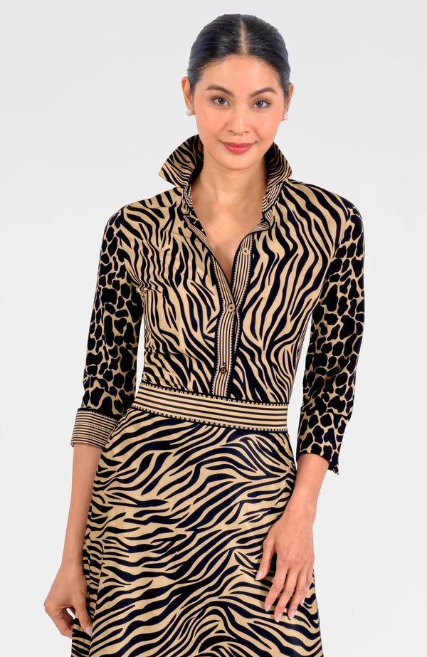 Boyfriend Shirt - Animal Instincts