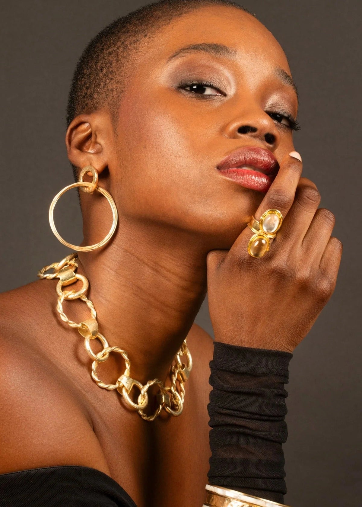 Large Paris Hoops