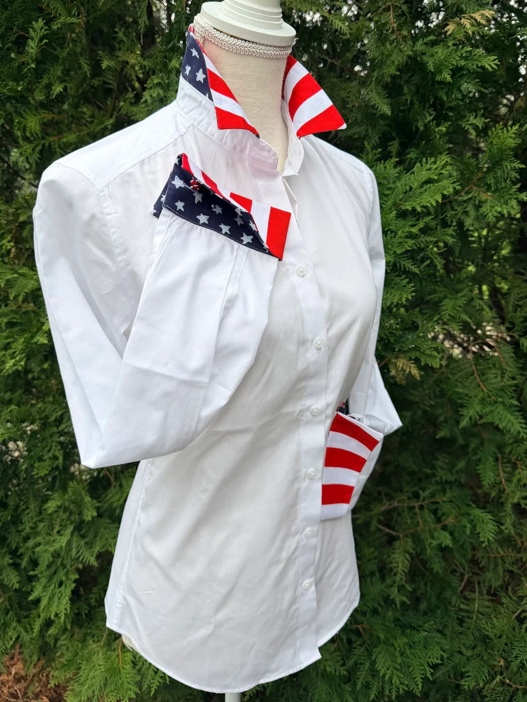 Diana French Cuff Blouse