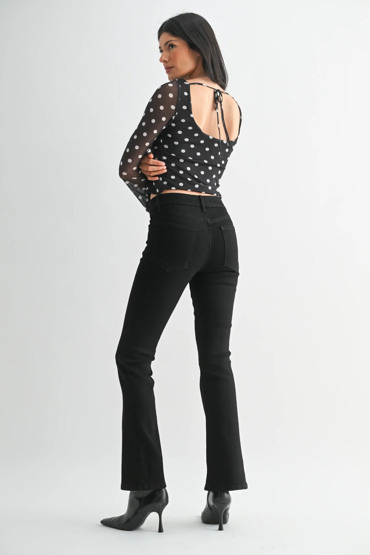 Mid Rise Bootcut Jeans