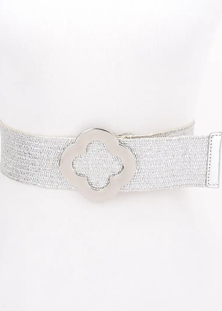 Metal Buckle Metallic Belt