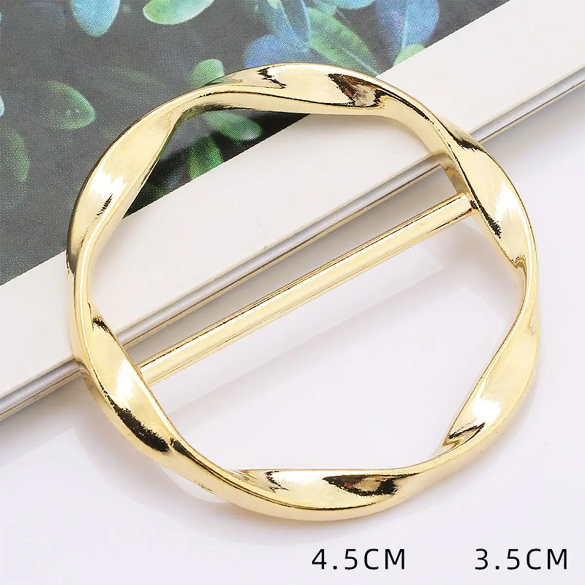 Metal Ring Simple Scarf Ring