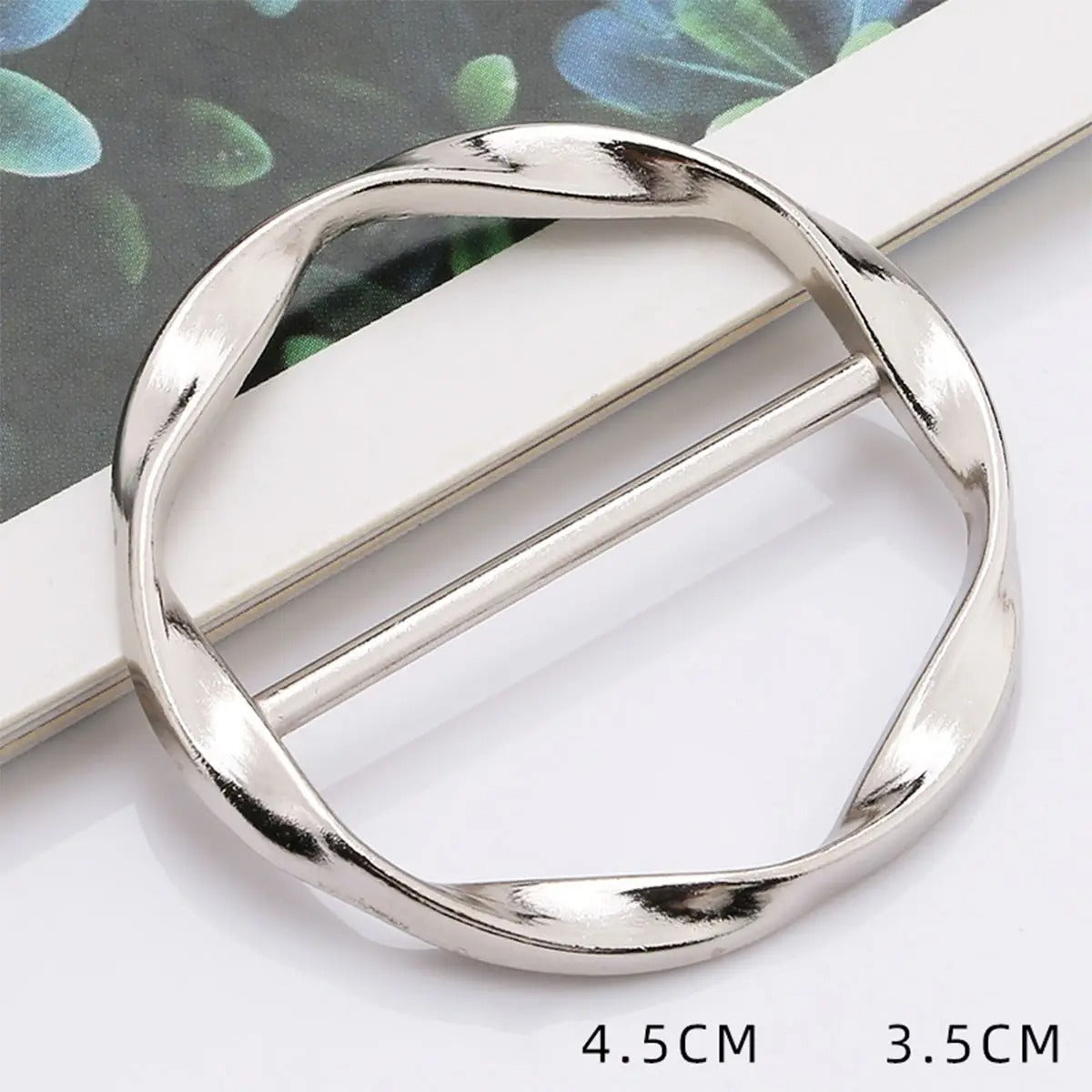 Metal Ring Simple Scarf Ring