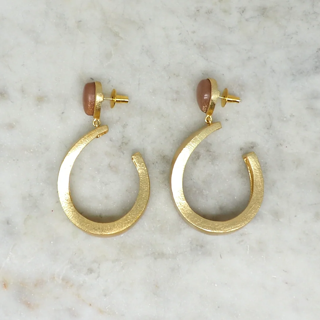 Rhodes Pink Earrings