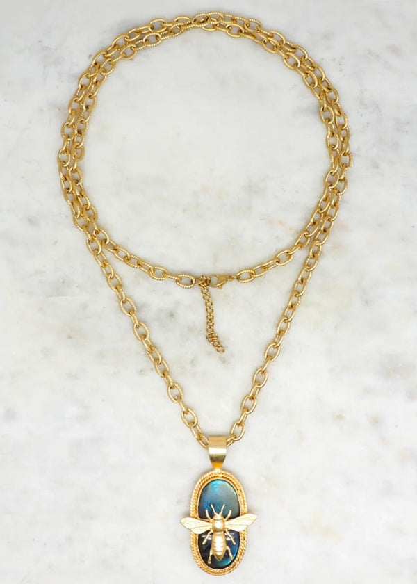 Bee Long Necklace