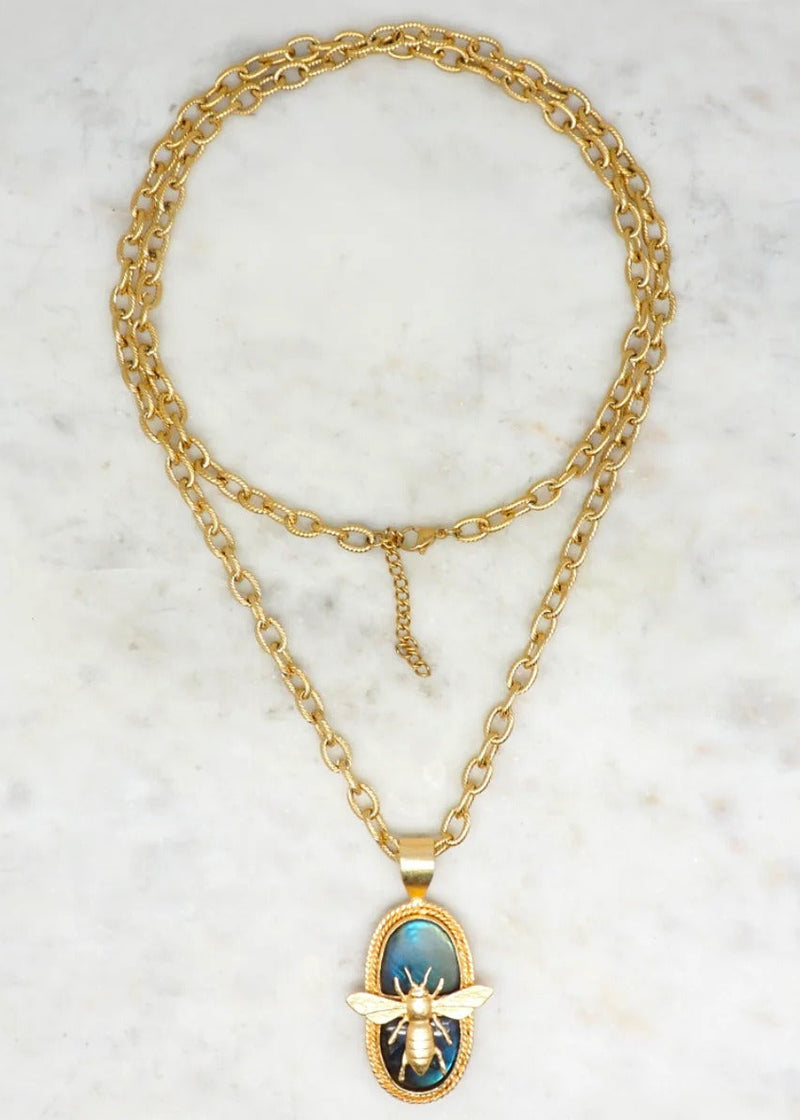 Bee Long Necklace