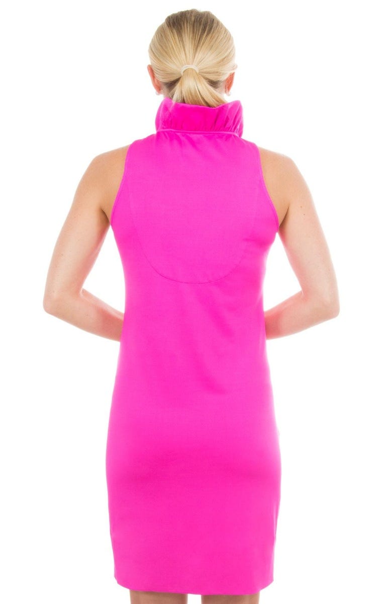 Jersey Ruffneck Dress - 3 Colors