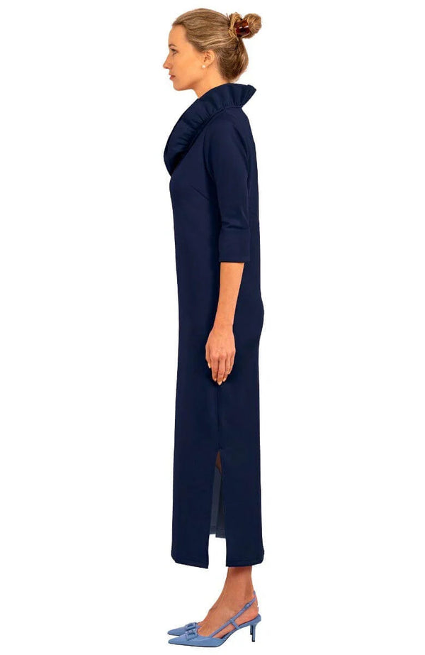 Ruffneck Maxi Dress