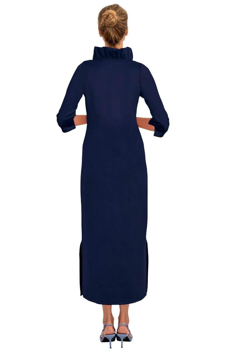 Ruffneck Maxi Dress
