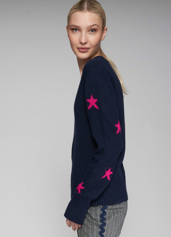 Intarsia Star Sweater