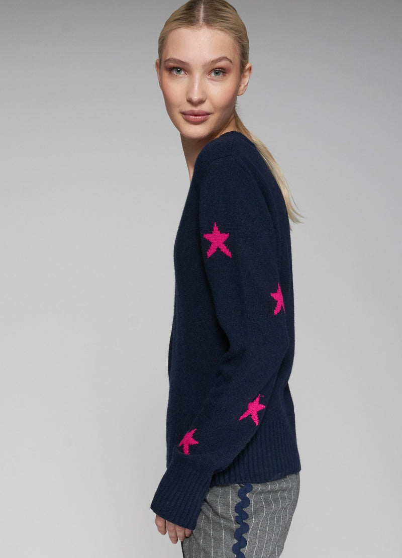 Intarsia Star Sweater