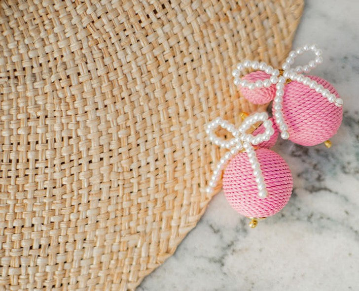 Sullivan Earrings - 3 Colors Pink