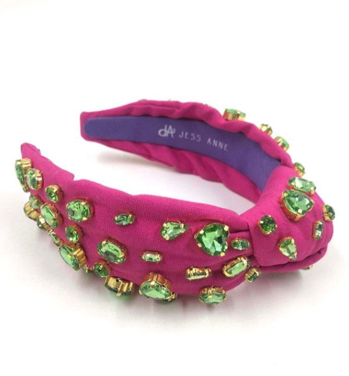 Canvas Headband - 2 Colors Pink