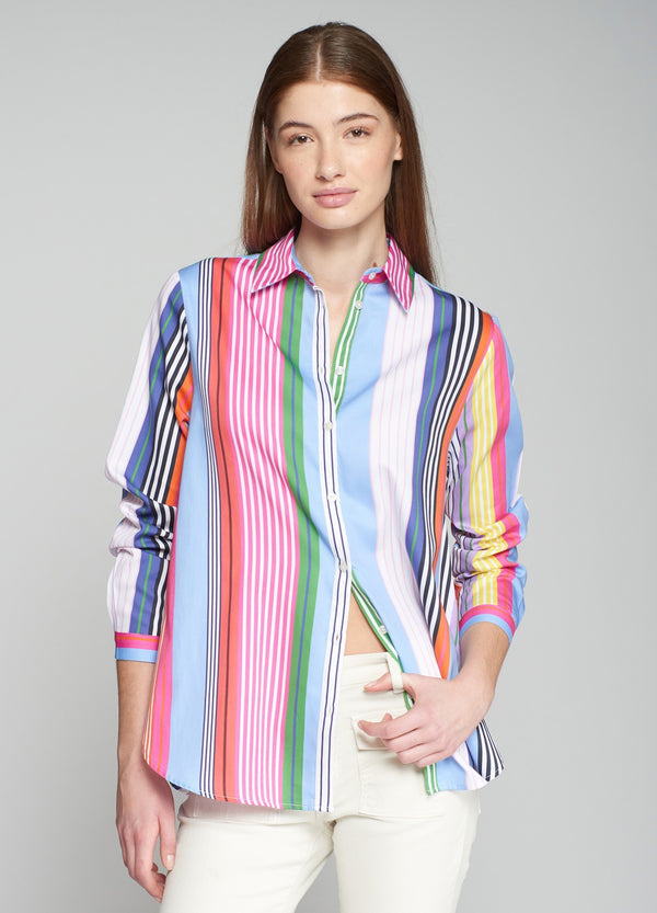 Anastasia Striped Blouse