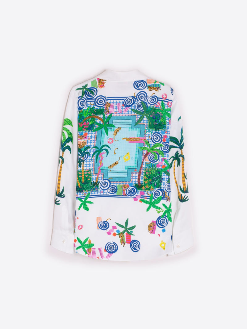 Mafalda Swimming Pool Print Shirt