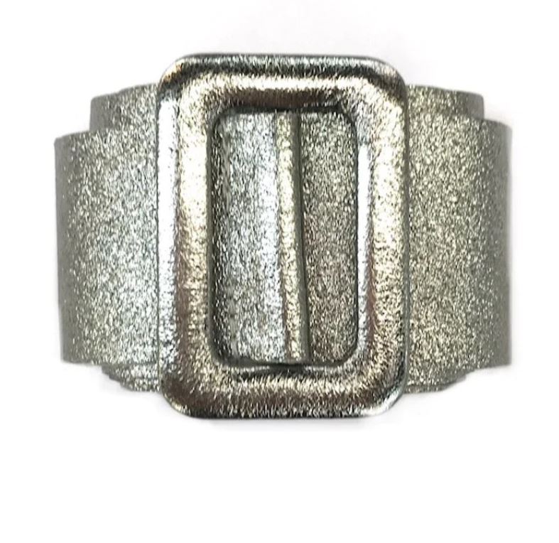 Metallic Belt - 2 Colors Silver