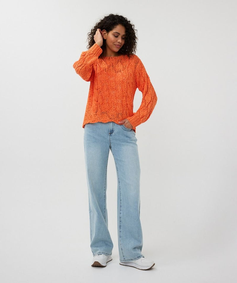 Tape Yarn Sweater - 2 Colors